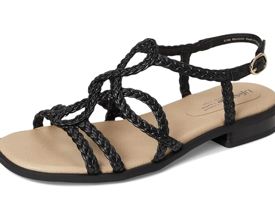 LifeStride Reagan Black Fabric Discount