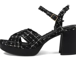 Kenneth Cole Reaction Reeva Platform Black Fabric Hot