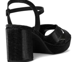 Kenneth Cole Reaction Reeva Platform Black Grid Metallic Online