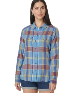 Women Toad&Co Re-Form Flannel Long Sleeve Shirt