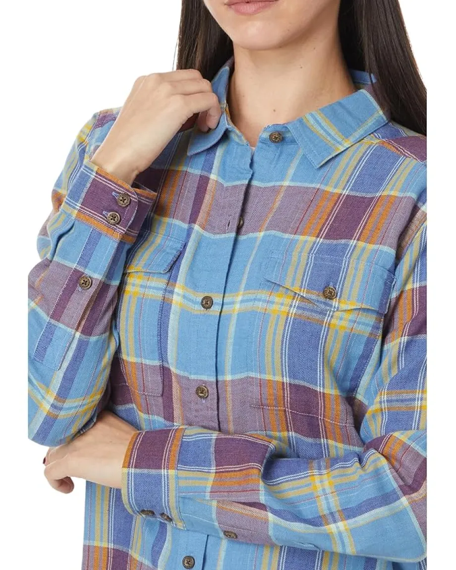 Women Toad&Co Re-Form Flannel Long Sleeve Shirt