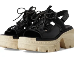 SOREL Rein CB™ Lace Platform Black/Bleached Ceramic Outlet