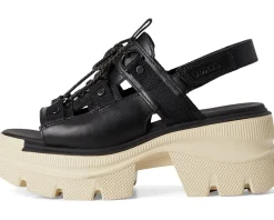 SOREL Rein CB™ Lace Platform Black/Bleached Ceramic Outlet
