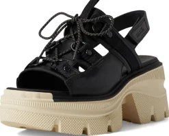 SOREL Rein CB™ Lace Platform Black/Bleached Ceramic Outlet