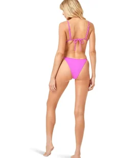 L*Space Remi Bottom Bitsy Bright Fuchsia Outlet
