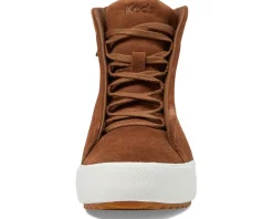Keds Remi Mid Bootie Chestnut Suede Clearance