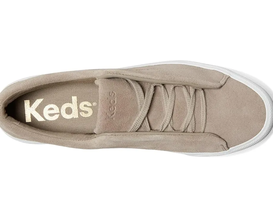 Keds Remi Slip On Taupe Suede