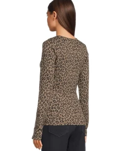 Women Michael Stars Remi V-Neck Tee