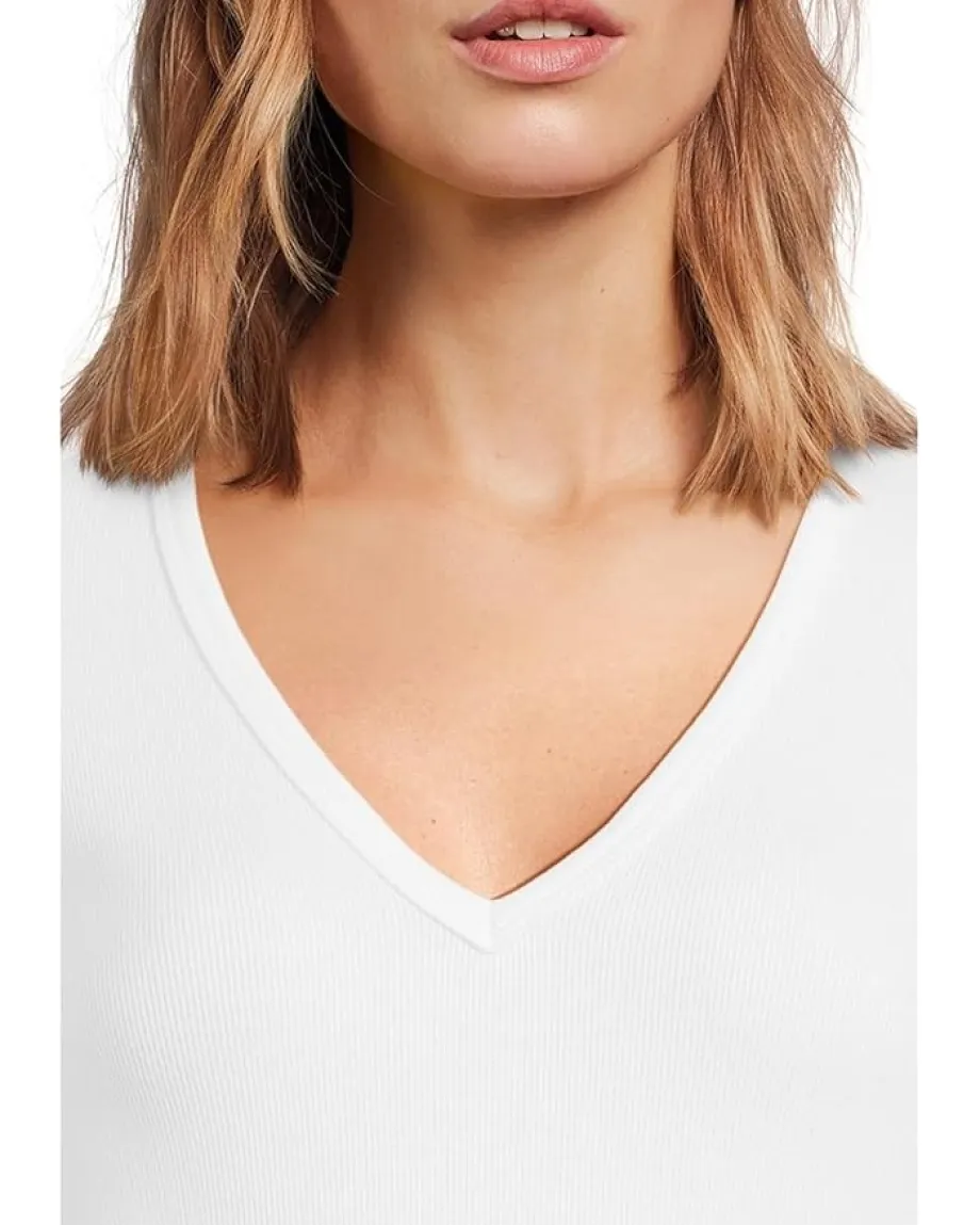 Women Michael Stars Remi V-Neck Tee