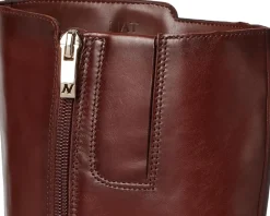 Naturalizer Rena2 Boots Deep Saddle Brown Leather Best