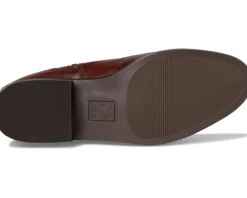 Naturalizer Rena2 Extra Wide Calf Boots Deep Saddle Brown Leather Discount