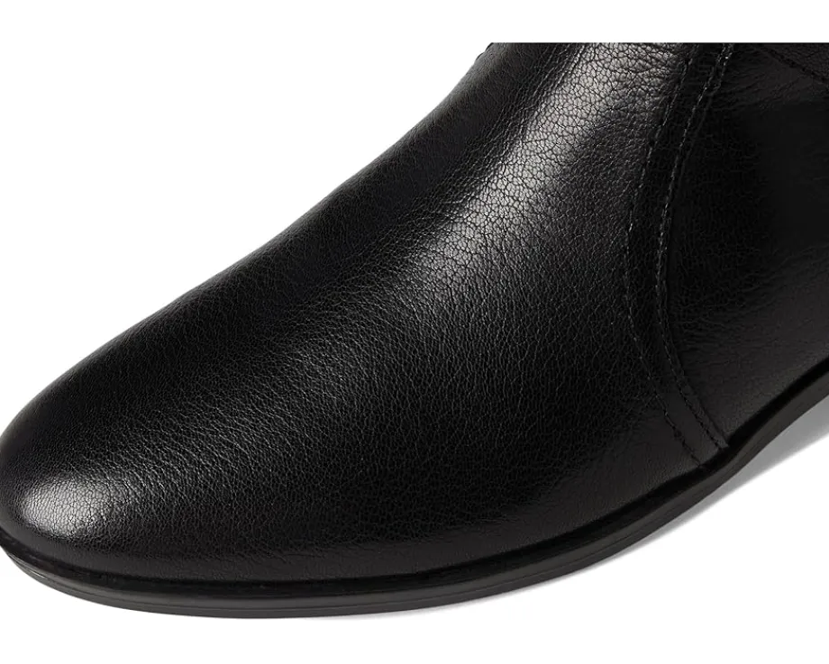 Naturalizer Rena2 Narrow Calf Boots Black Leather Outlet