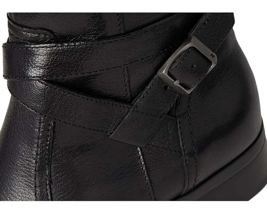 Naturalizer Rena2 Narrow Calf Boots Black Leather Outlet