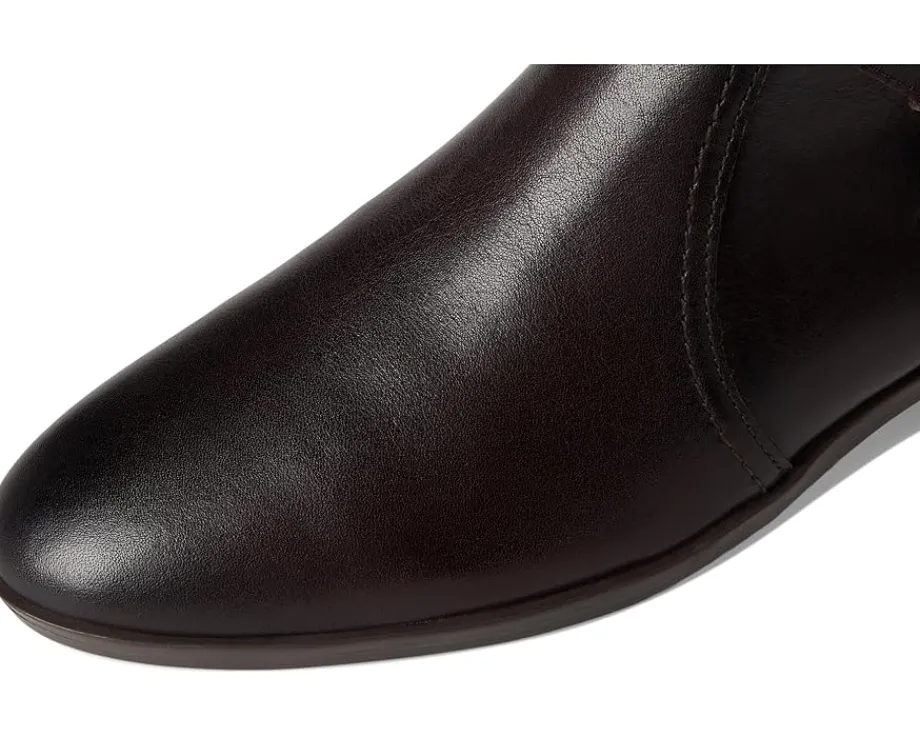 Naturalizer Rena2 Wide Calf Boots Brown Leather