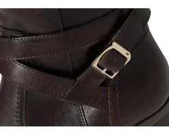 Naturalizer Rena2 Wide Calf Boots Brown Leather