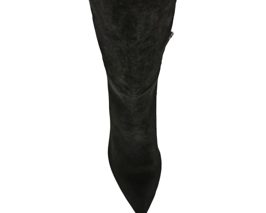 Anne Klein Rene Black Suede New