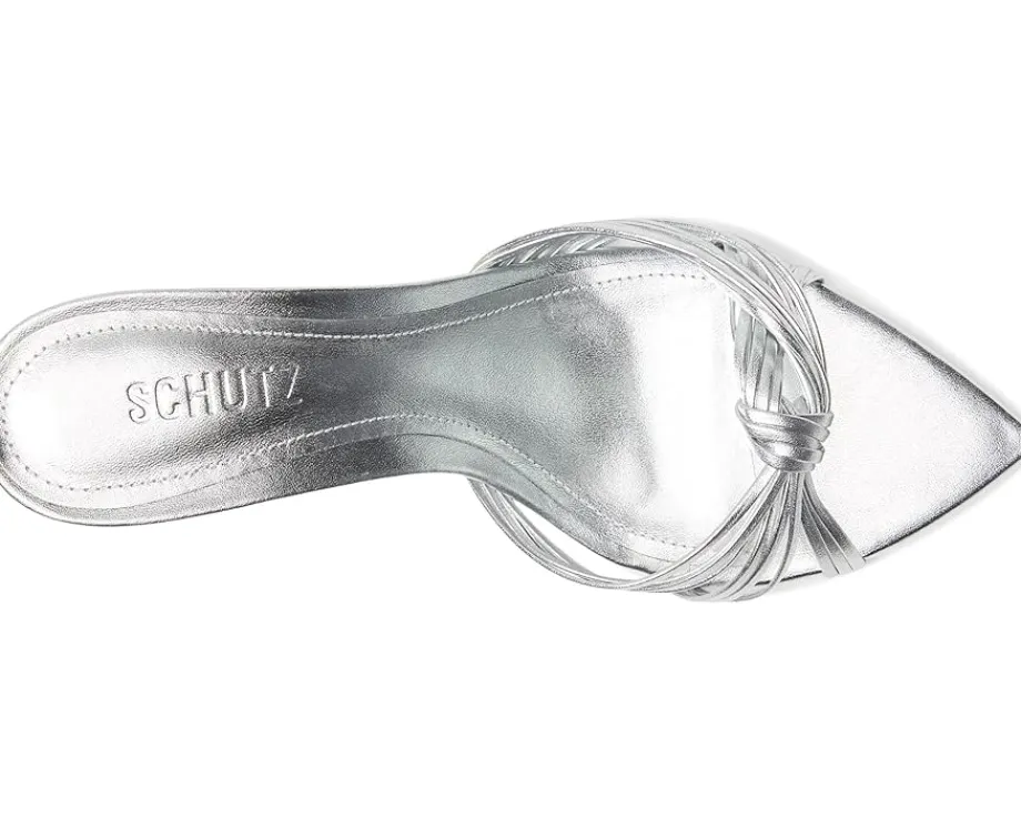 Schutz Renee Mule Prata Sale