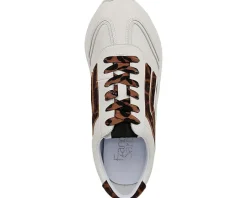 Franco Sarto Retro Brown Multi Animal Print Discount