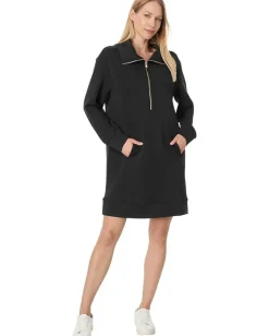 Women Tommy Bahama Reversible Palm Voyage Long Sleeve Short Dress
