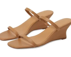 Madewell Rhea Wedge Heel Amber Brown Hot