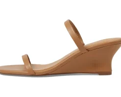 Madewell Rhea Wedge Heel Amber Brown Hot