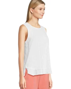 Mod-o-doc Rib Inset Flowy Tank White Clearance