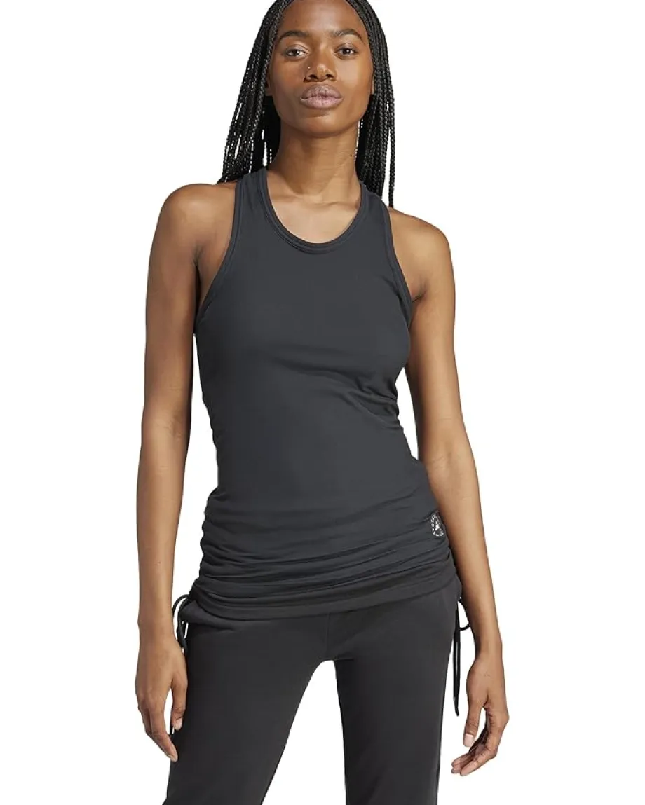 adidas by Stella McCartney Rib Tank IN3625 Black Clearance