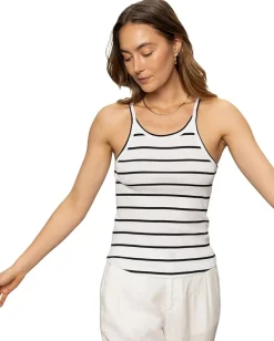 Women Sanctuary Ribbed Racer Tank