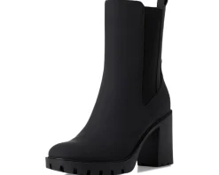 Veronica Beard Riley Booties Black Leather Sale