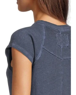 Free People Riley Tee Peacoat Outlet