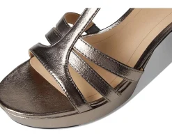 LifeStride Rio Pewter Grey Faux Leather New