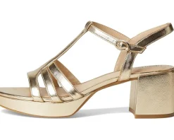 LifeStride Rio Platino Gold Faux Leather Sale