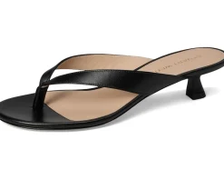 Stuart Weitzman Rio Sleek Sandals 35 Black Sale