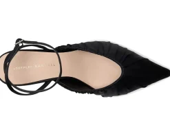 Loeffler Randall Rio Smocked Kitten Heel Black Outlet