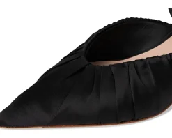 Loeffler Randall Rio Smocked Kitten Heel Black Outlet