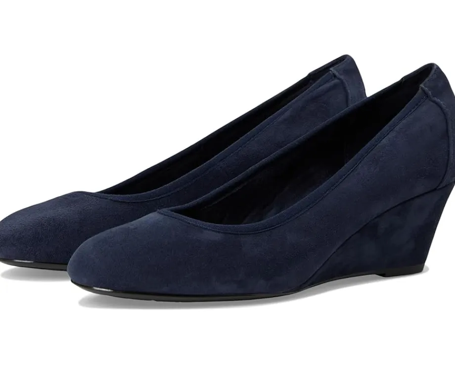 Rockport Rita Navy Suede Hot