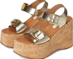 Steve Madden River Gold Leather Clearance