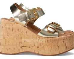 Steve Madden River Gold Leather Clearance