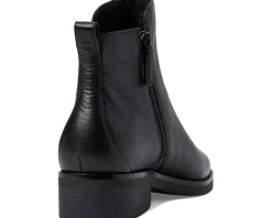 Cole Haan River Chelsea Bootie BLACK LEATHER W/BLACK OUTSOLE Sale