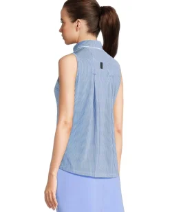 Women Jamie Sadock River Striped Sleeveless Top