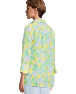 Women Lilly Pulitzer Riverlyn Pieced Print Tunic
