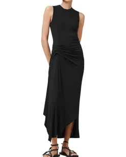 AllSaints Rivi Sleeveless Dress Black Outlet
