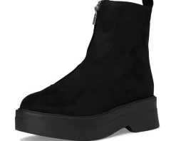 Calvin Klein Rivin Black Faux Suede Outlet