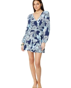 Women Lilly Pulitzer Riza Long-Sleeved Romper