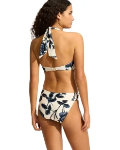 Seafolly Rococo Twist Band Mini Hipster Black