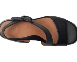 Gentle Souls by Kenneth Cole Roma Black Leather New