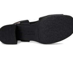 Gentle Souls by Kenneth Cole Roma Black Leather New