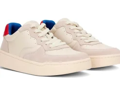 Soludos Roma Sneaker White / Red / French Blue Online
