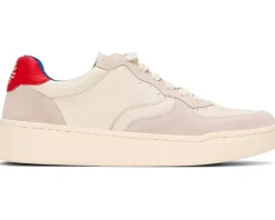 Soludos Roma Sneaker White / Red / French Blue Online