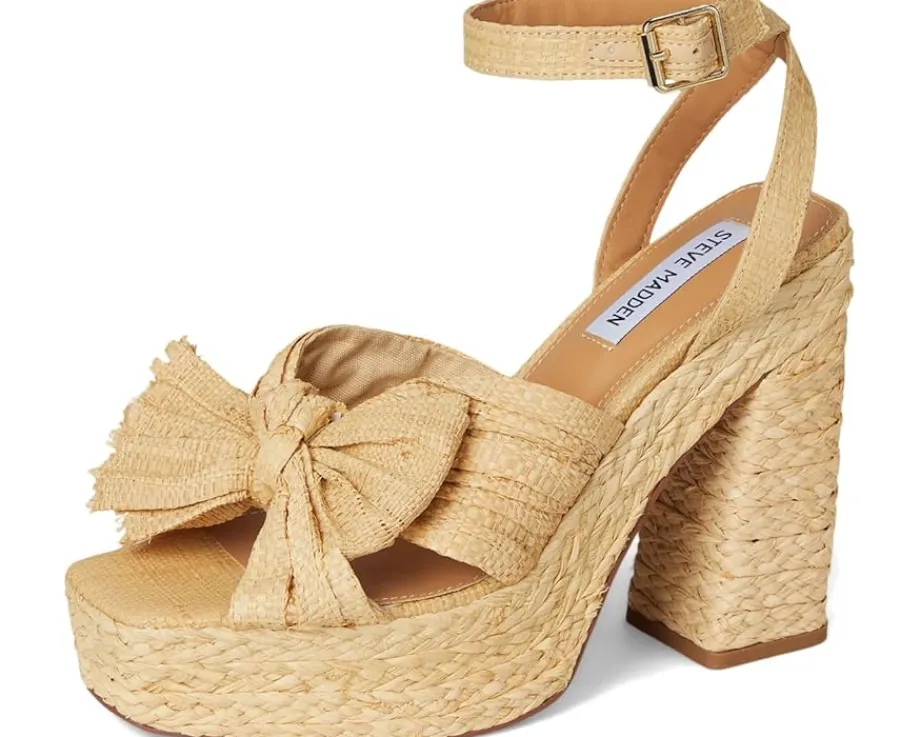 Steve Madden Romey Natural Raffia
